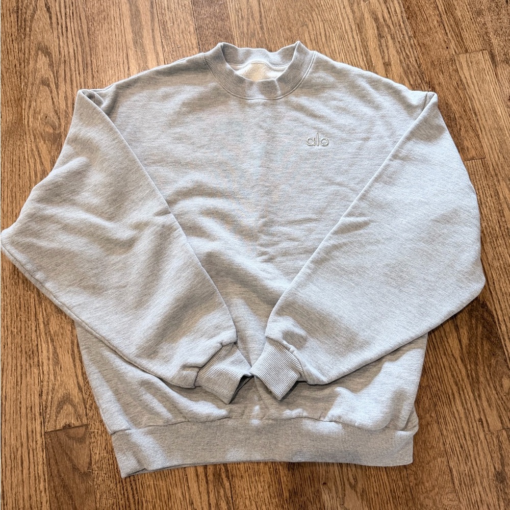 Alo Light Gray Sweatshirt